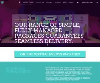 Virtual-Events.co.uk(Virtual Events) Screenshot