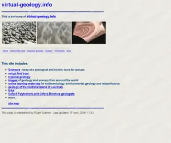 Virtual-Geology.info(Virtual Geology info) Screenshot