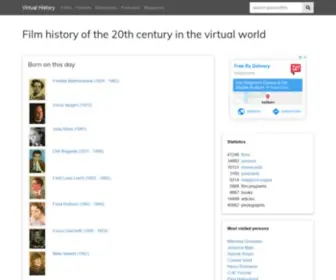 Virtual-History.com(Virtual History Home) Screenshot