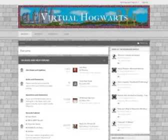 Virtual-Hogwarts.org(Virtual Hogwarts) Screenshot