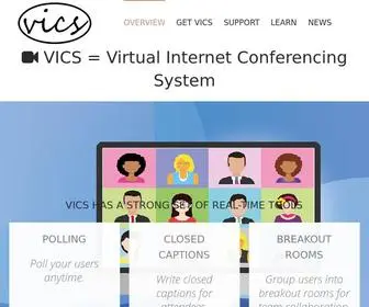 Virtual-Internet-Conferencing-SYstem.com(Virtual Internet Conferencing System) Screenshot