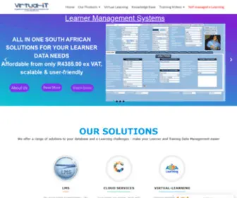 Virtual-IT.co.za(Learning Management Systems and e) Screenshot