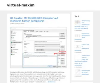 Virtual-Maxim.de Screenshot