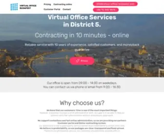 Virtual-Office-Budapest.com(Virtual Office Budapest) Screenshot