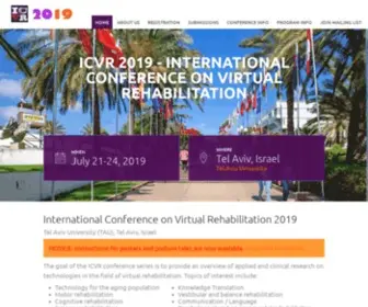 Virtual-Rehab.org(ICVR 2021) Screenshot