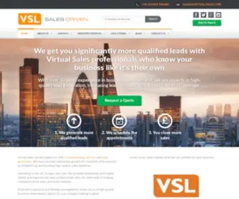 Virtual-Sales.com(Expert B2B Telemarketing & Telesales) Screenshot