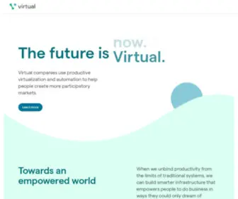 Virtual.com(The future is Virtual) Screenshot