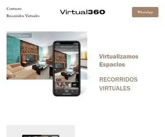 Virtual360Mexico.com(Virtual 360) Screenshot