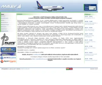 Virtualairlines.hu(MALÉV) Screenshot