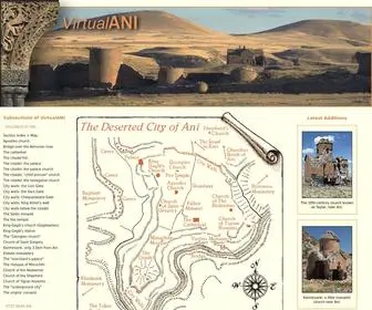 Virtualani.org(Everything about the Deserted Armenian City of Ani) Screenshot