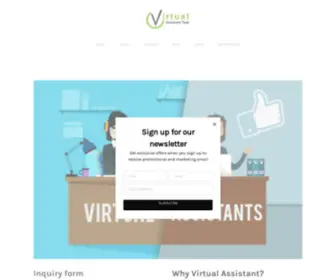 Virtualassistanttask.com(Virtual Assistant Services in USA) Screenshot