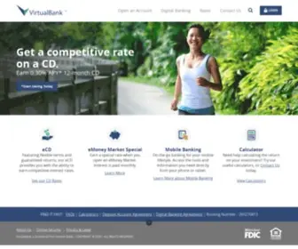 Virtualbank.com(Virtualbank) Screenshot