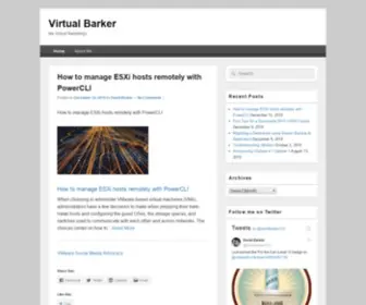 Virtualbarker.com(Virtual Barker) Screenshot