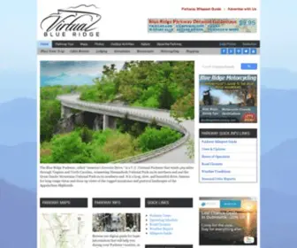 Virtualblueridge.com(To Fit the Parkway into the Mountains as if Nature Has Put It There) Screenshot