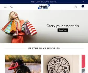VirtualblueStore.com(Virtual Blue Store) Screenshot