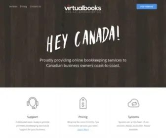 Virtualbooks.ca(Virtual Books) Screenshot