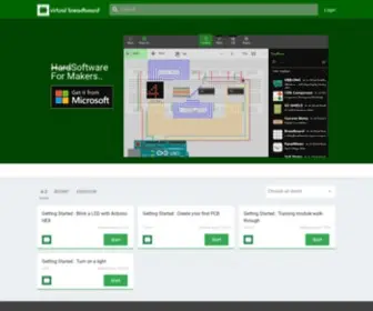 Virtualbreadboard.com(Virtual Breadboard) Screenshot