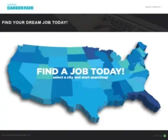 Virtualcareerfair.com(Audacy Virtual Career Fair) Screenshot