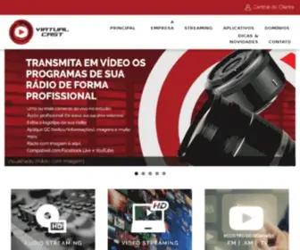 Virtualcast.com.br(Mais que streaming) Screenshot