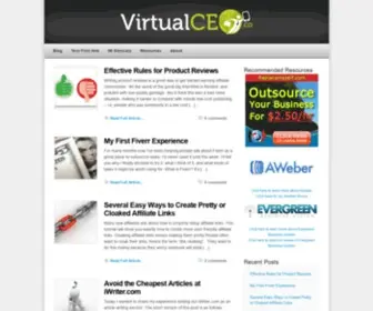 Virtualceo.co(The Virtual CEO) Screenshot