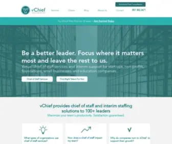 Virtualchiefofstaff.com(Interim & Virtual Chief of Staff Services) Screenshot
