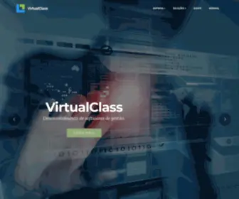 Virtualclass.com.br(A VirtualClass é uma empresa na área Tecnologia e Informação) Screenshot