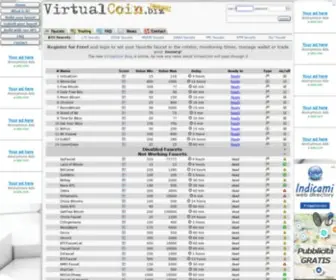 Virtualcoin.biz(BitCoin Faucet Rotator) Screenshot