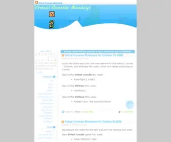 Virtualconsolemondays.com(Virtualconsolemondays) Screenshot