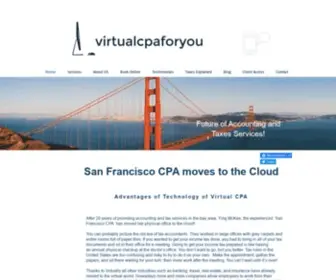 VirtualcPaforyou.com(San Francisco CPA Ying McKee) Screenshot