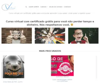 Virtualcurso.com(Virtualcurso) Screenshot