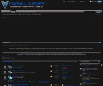 Virtualcustoms.net(Virtual Customs) Screenshot