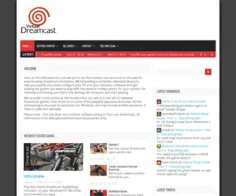 Virtualdreamcast.com(The number 1 resource for Dreamcast emulation on the net) Screenshot