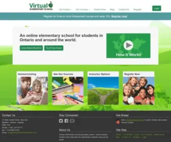 Virtualelementaryschool.com(Virtual Elementary School) Screenshot