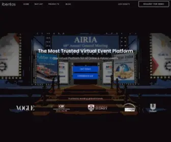 Virtualfairplatform.com(Virtual Events) Screenshot