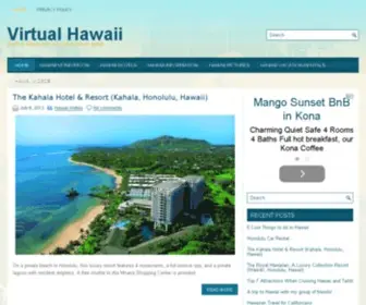 Virtualhawaii.us(Virtual Hawaii) Screenshot