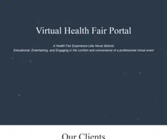 Virtualhealthfairportal.com(Virtual Health Fair Portal) Screenshot