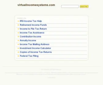 Virtualincomesystems.com(US Home Work Force) Screenshot