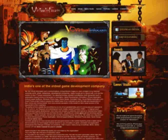 Virtualinfocom.net(Game Development Institute programming art Asia Company) Screenshot