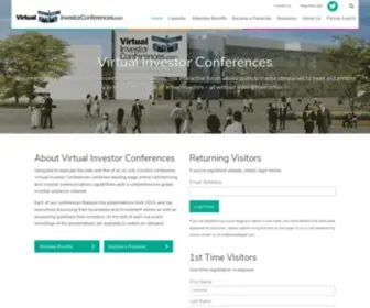 Virtualinvestorconferences.com(Virtual Investor Conferences) Screenshot