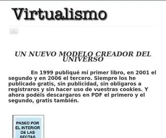 Virtualismo.com(Filosofia) Screenshot