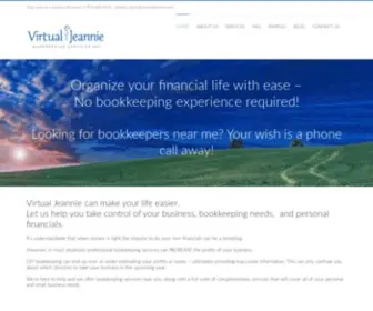 Virtualjeannie.com(Bookkeeping and Payroll Services) Screenshot