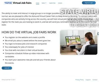 Virtualjobfair.com(Virtual Job Fair) Screenshot