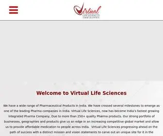 Virtuallifesciences.com(Virtual Life Sciences) Screenshot