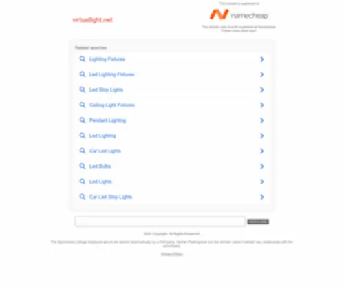 Virtuallight.net(virtuallight) Screenshot