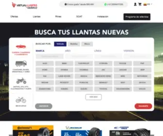 Virtualllantas.com(Virtual Llantas) Screenshot