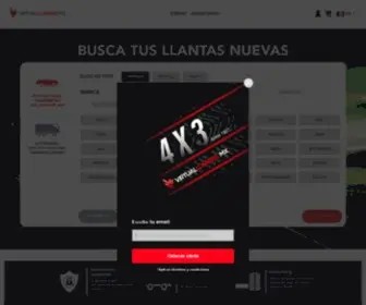 Virtualllantas.mx(Llantas para Coches y Camionetas) Screenshot