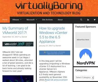 Virtuallyboring.com(Virtualization and Technology Blog by Daniel Boring) Screenshot