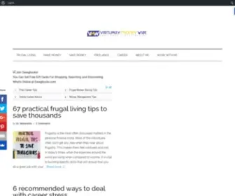 Virtuallymoneywise.com(How to Work From Home with Kids like a Pro) Screenshot
