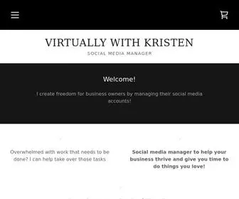 Virtuallywithkristen.com(Virtually with Kristen) Screenshot