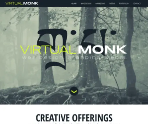 Virtualmonk.com(Web Design Minneapolis) Screenshot